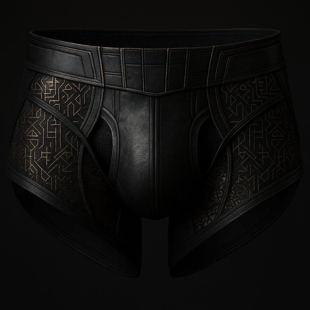 FANN Legacy The Pharaoh underwear concept render; final design pending