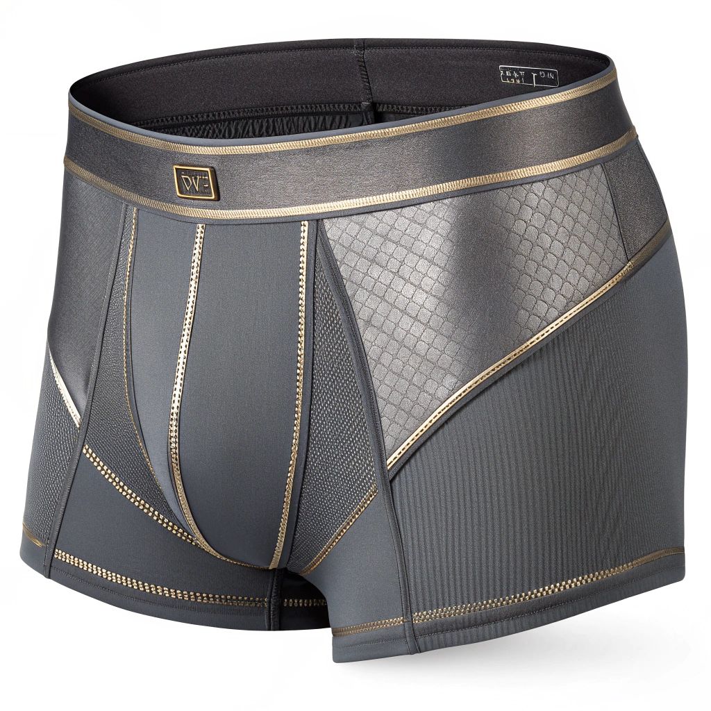 FANN Platinum Line Charcoal underwear concept render; final design pending