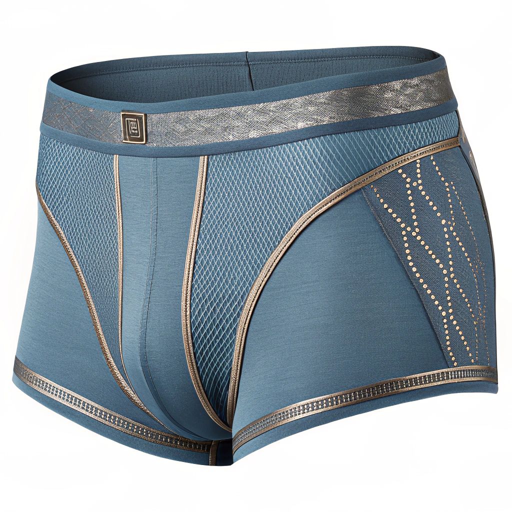 FANN Platinum Line Steel Blue underwear concept render; final design pending