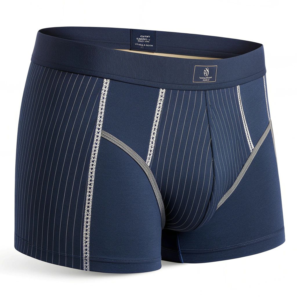 FANN Silver Line Navy underwear concept render; final design pending
